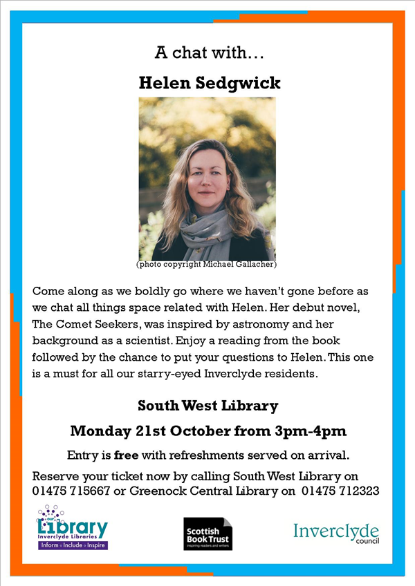 Helen Sedgwick talk
